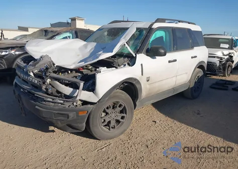 2024 Ford Bronco Sport Big Bend z USA, uszkodzony, nr VIN 3FMCR9B64RRE55967